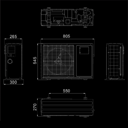 Pontaqua Ecolux hőszivattyú
